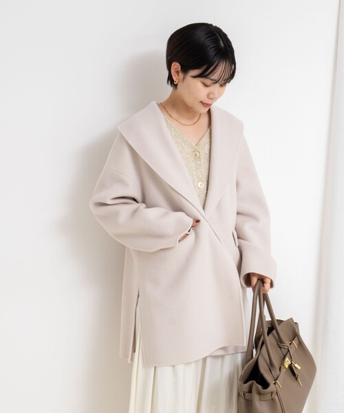 SUPER140リバーショールコート（その他アウター）｜NOLLEY'S Sophi