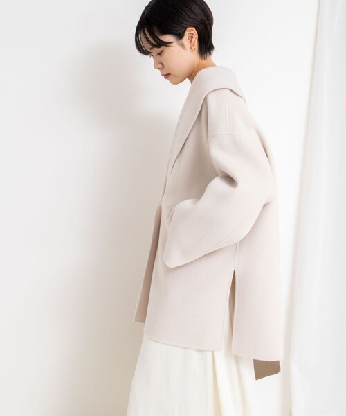 SUPER140リバーショールコート（その他アウター）｜NOLLEY'S Sophi