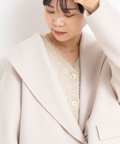 一部WEB限定色】SUPER140リバーショールコート（その他アウター