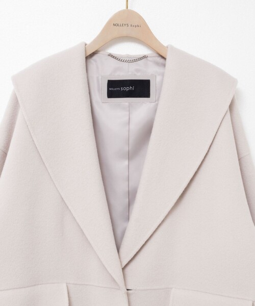 SUPER140リバーショールコート（その他アウター）｜NOLLEY'S Sophi