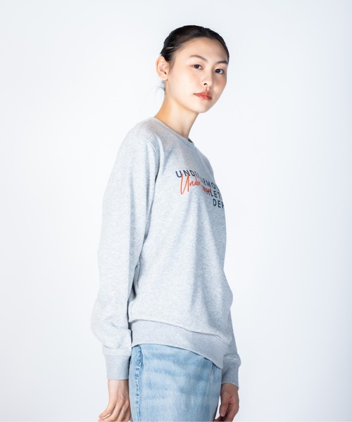 UNDER ARMOUR(アンダーアーマー)の「UAエッセンシャル テリー ノベルティ クルー(ライフスタイル/メンズ)(スウェット・メンズ・グレー・S/3XL/XL/2XL/M/L)」の11枚目の写真