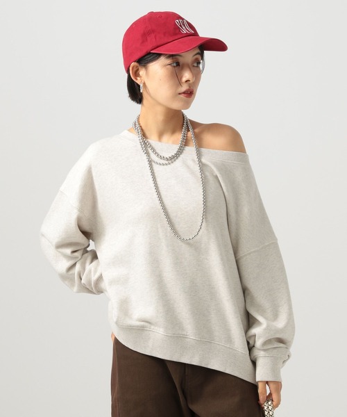 ボンディングオフショルスウェット オフショルダースウェット（スウェット）｜BAYFLOW（ベイフロー）の