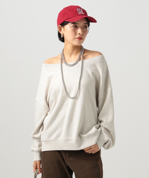 オフショルダースウェット（スウェット）｜BAYFLOW（ベイフロー）の