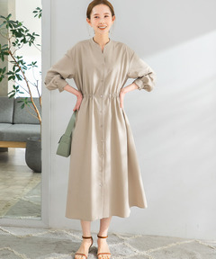 allureville トロストレッチウエストタックワンピース　美品 トロストレッチウエストタックワンピース|allureville OFFICIAL