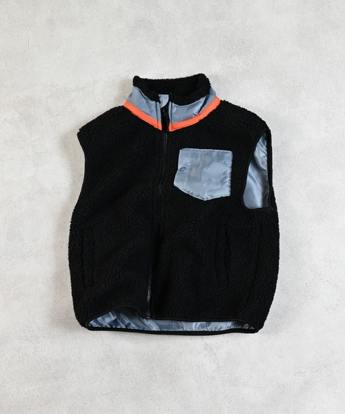 MARKEY'S（マーキーズ）の「リペスＡボアベスト（その他アウター・キッズ・オフホワイト/ブラック/パープル系その他/ブラウン/グリーン・100/95/90/80/150/140/130/120/110）」の19枚目の写真