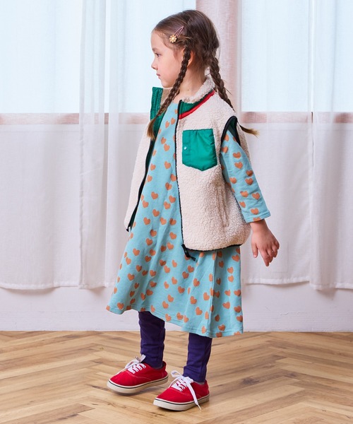 MARKEY'S（マーキーズ）の「リペスＡボアベスト（その他アウター・キッズ・オフホワイト/ブラック/パープル系その他/ブラウン/グリーン・100/95/90/80/150/140/130/120/110）」の16枚目の写真