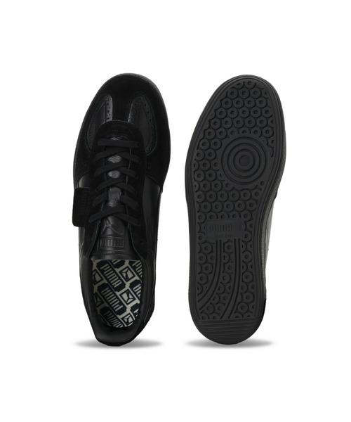 PUMA(プーマ)の「PUMA プーマ ユニセックス パレルモ レザー MIJ プレミアム ドレス スニーカ(スニーカー・メンズ・ブラック・26.5cm/24.0cm/23.5cm/24.5cm/26.0cm/25.5cm/25.0cm/28.0cm/27.5cm/27.0cm/28.5cm/23.0cm)」の4枚目の写真