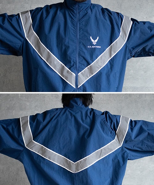 ８(eight)（エイト）の「USタイプPTUウインドブレーカー（ナイロンジャケット・メンズ・ネイビー・LARGE/MEDIUM/X-LARGE）」の9枚目の写真