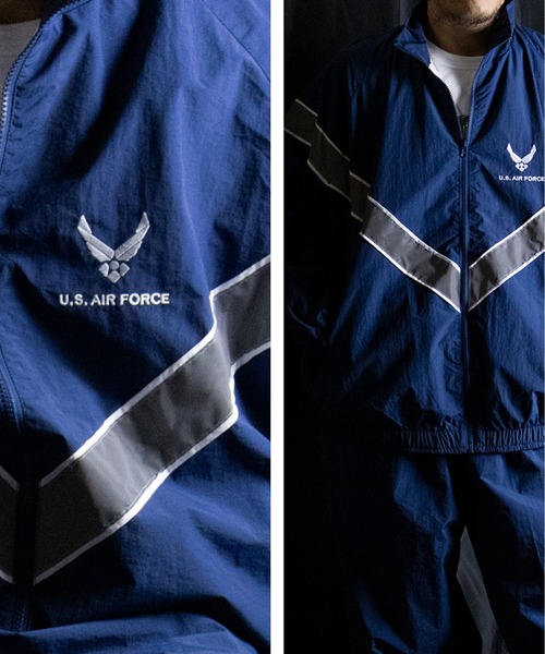 ８(eight)（エイト）の「USタイプPTUウインドブレーカー（ナイロンジャケット・メンズ・ネイビー・LARGE/MEDIUM/X-LARGE）」の4枚目の写真