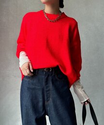 【WEB限定】クルーネックショートプルオーバー