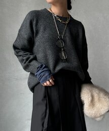 【WEB限定】クルーネックショートプルオーバー