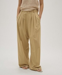 TODAYFUL（トゥデイフル）の「【TODAYFUL/トゥデイフル】Dry Touch Tuck Trousers/ドライタッチタックトラウザー（スラックス）」