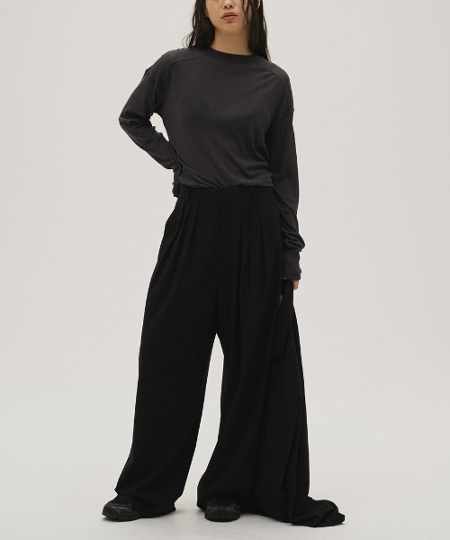 TODAYFUL/トゥデイフル】Dry Touch Tuck Trousers/ドライタッチタック