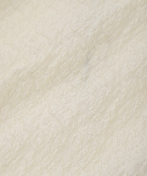 ADAM ET ROPE'（アダムエロペ）の「ジャガードコンビギャザートップス（Tシャツ/カットソー・レディース・ブラック/オフホワイト・FREE）」の21枚目の写真