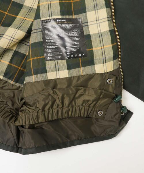 Barbour（バブアー）の「Barbour　OS TRANSPORT WAX JACKET（その他アウター・メンズ・グリーン系その他/ブラック・38/36/42/40）」の11枚目の写真