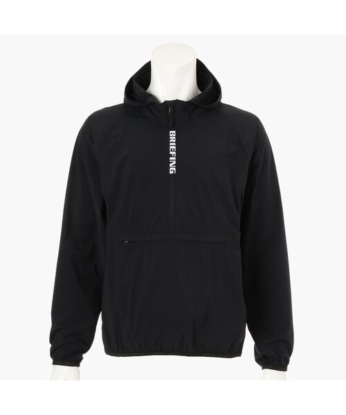 BRIEFING（ブリーフィング）の「【BRIEFING GOLF／ブリーフィングゴルフ】MEN’S POCKETABLE WIND ANORAK（ブルゾン・メンズ・グレー/ブラック・L/M/XL）」の2枚目の写真
