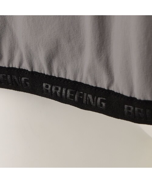 BRIEFING（ブリーフィング）の「【BRIEFING GOLF／ブリーフィングゴルフ】MEN’S POCKETABLE WIND ANORAK（ブルゾン・メンズ・グレー/ブラック・L/M/XL）」の20枚目の写真