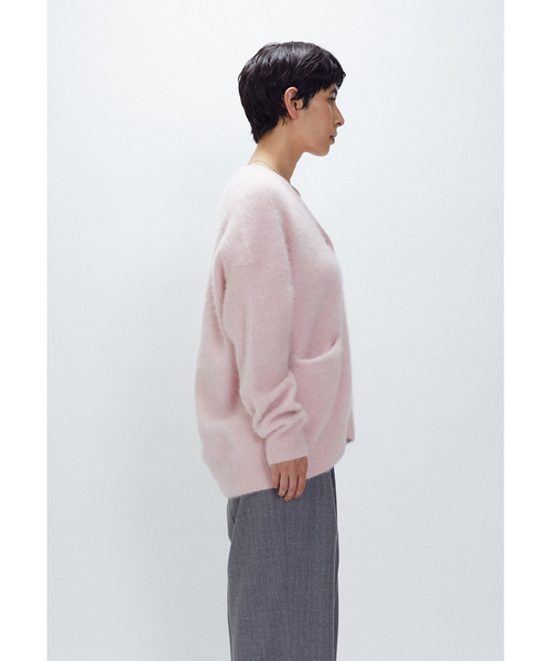 1er Arrondissement(プルミエアロンディスモン)の「【リニューアル】FOXカシミアカーディガン(ニット/セーター・レディース・ベージュ/ピンク系その他4/ブラック系その他3・FREE)」の6枚目の写真