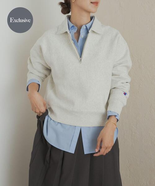 Champion（チャンピオン）の「『別注』Champion×DOORS Half Zip