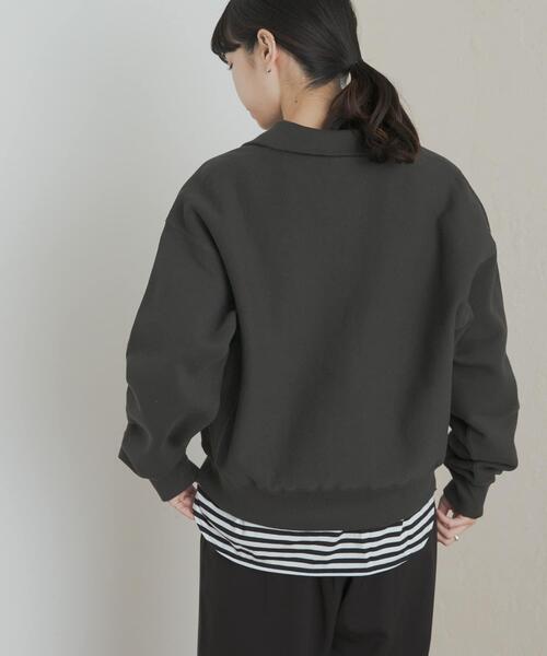 Champion(チャンピオン)の「『別注』Champion×DOORS Half Zip Sweatshirts(スウェット・レディース・グリーン/バーガンディー/オートミール/ネイビー/スミクロ・ONE)」の7枚目の写真