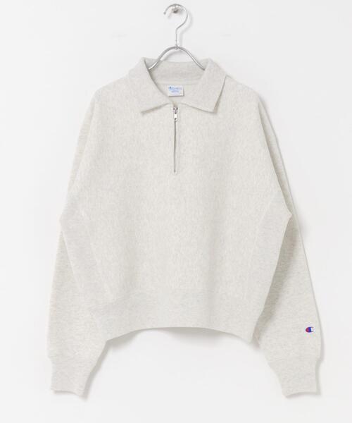 セール】『別注』Champion×DOORS Half Zip Sweatshirts（スウェット