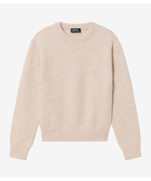 A.P.C.（アーペーセー）の「PULL MICHELLE（ニット/セーター・レディース・グリーン系その他/ベージュ・S/M/L）」の2枚目の写真