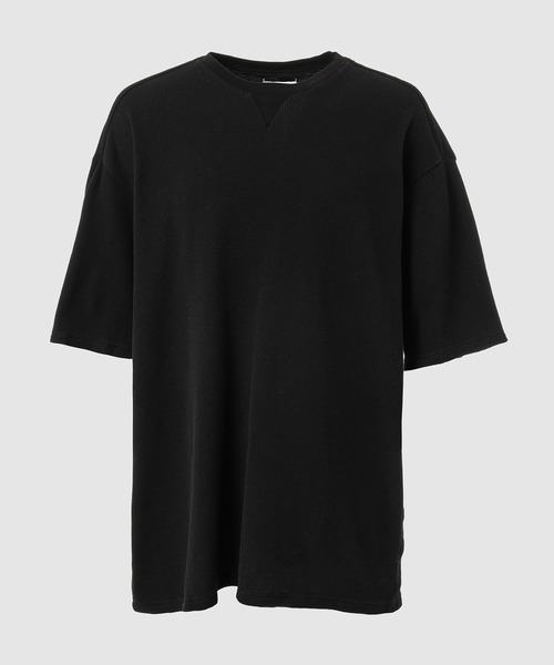 TAKAHIROMIYASHITATheSoloIst.(タカヒロミヤシタザソロイスト)の「oversized thermal crew s/s tee.(Tシャツ/カットソー・メンズ・ホワイト/ブラック・46)」の2枚目の写真