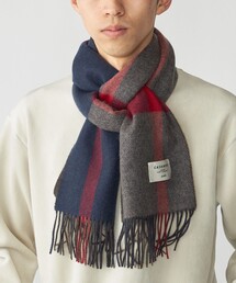 SHIPS | SHIPS: カシミヤ ダブルフェイス チェック マフラー(マフラー)