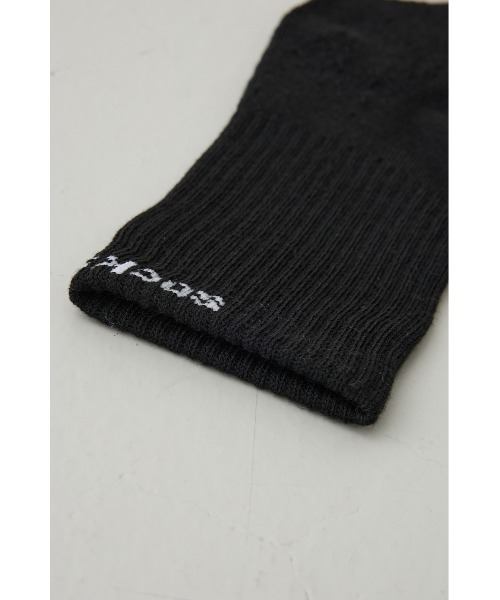 AZUL by moussy(アズールバイマウジー)の「ロゴジャガードミドルソックス(ソックス/靴下・メンズ・グレー/ネイビー/ブラック/ホワイト・FREE)」の15枚目の写真