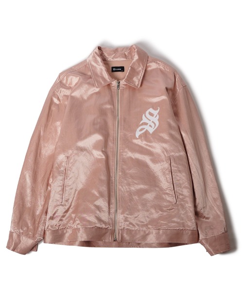 Subciety(サブサエティ)の「Satin swing top(ブルゾン・メンズ・アイボリー/ネイビー/ピンク・SMALL/MEDIUM/LARGE/X-LARGE)」の6枚目の写真