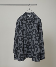 NANO universe | NORMANBROS別注 プリントワッフルシャツ 長袖(シャツ/ブラウス)