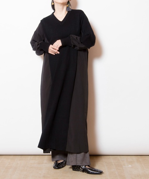 2WAY切替ニットワンピース | 【レディースファッション通販・OSMOSIS