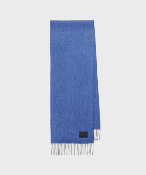 Paul Smith（ポールスミス）の「“Cropped Logo” カシミヤブレンド マフラー【250430】（マフラー・メンズ・パープル/ブルー/ベージュ・FREE）」の3枚目の写真