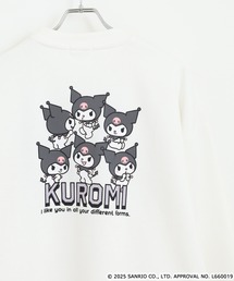 サンリオキャラクターズ サガラ刺繍 裏起毛ビッグシルエットトレーナー