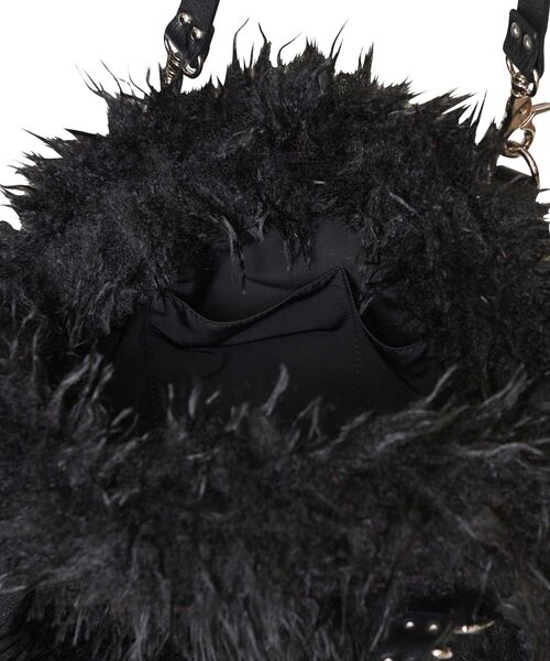 HYSTERIC GLAMOUR(ヒステリックグラマー)の「スタッズベルト ファーバッグ(トートバッグ・レディース・ブラック/ピンク/グリーン・FREE)」の19枚目の写真