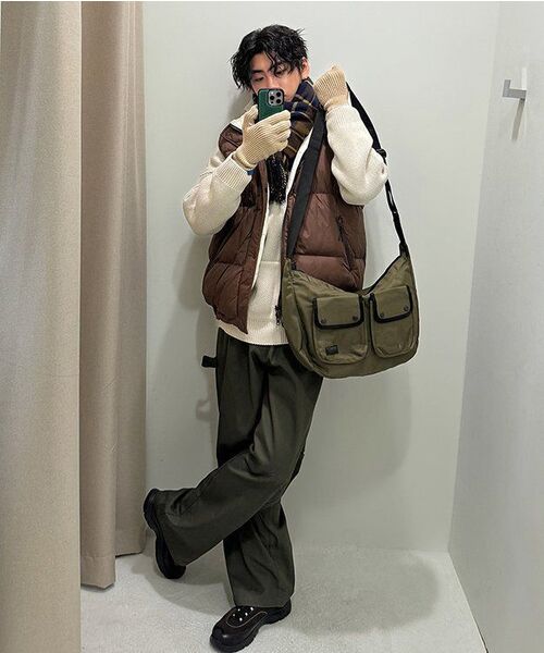 WKNDRS(ウィーキャンドース)の「PUZZLE PUFFER VEST (BEIGE)(ダウンベスト・レディース・その他・LARGE/X-LARGE/MEDIUM)」の6枚目の写真