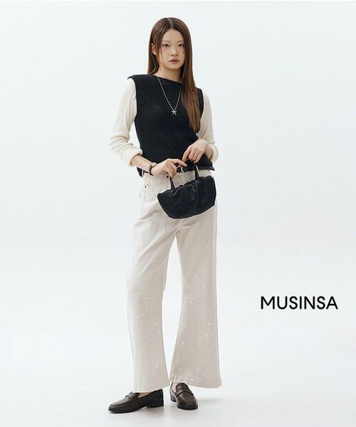 TTUDEMENT(トュードメント)の「BUTTON LONG SLEEVE TOP BUTTER(Tシャツ/カットソー・レディース・その他・FREE)」の2枚目の写真