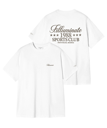 スクリプトロゴTシャツ-ホワイト