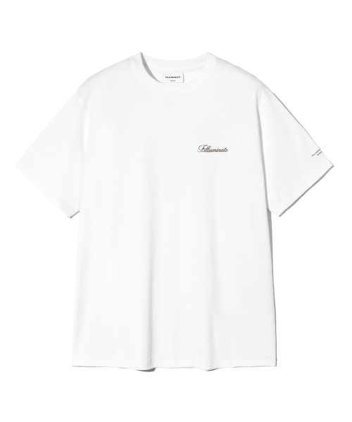 F.ILLUMINATE(フィルミネイト)の「スクリプトロゴTシャツ-ホワイト(Tシャツ/カットソー・レディース・その他・SMALL/MEDIUM/LARGE)」の8枚目の写真