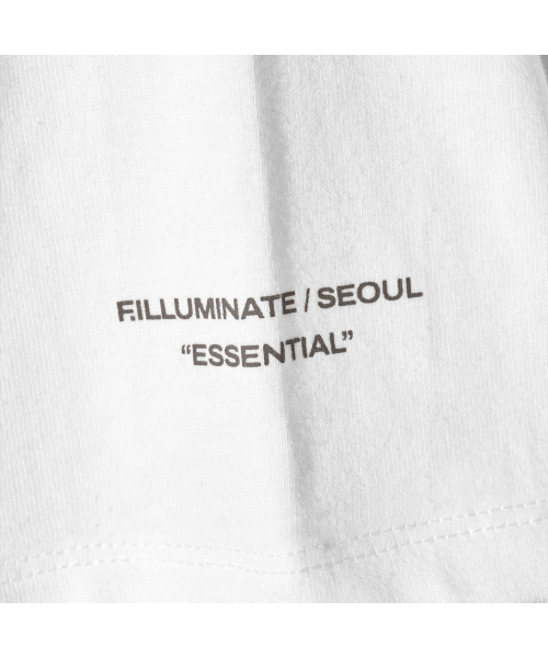 F.ILLUMINATE(フィルミネイト)の「スクリプトロゴTシャツ-ホワイト(Tシャツ/カットソー・レディース・その他・SMALL/MEDIUM/LARGE)」の6枚目の写真