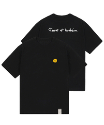 [UNISEX]図面ドットバックロゴバンファルティ_ブラック