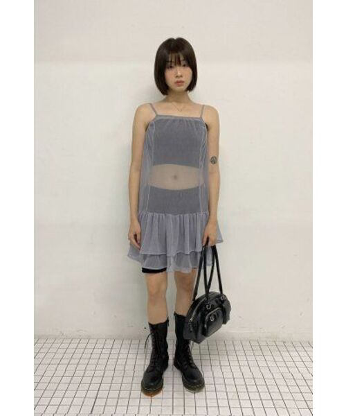 MILLO WOMEN（ミロウーマン）の「シアフリルドレス [スカイブルー]（ワンピース・レディース・その他・FREE）」の12枚目の写真