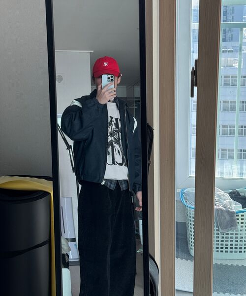 TOFFEE（トフィー）の「コーデュロイワイドバンディングパンツ（ブラック）（その他パンツ・メンズ・その他・MEDIUM/LARGE/X-LARGE）」の8枚目の写真