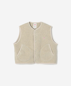 DANTON | フリース カラーレスベスト WOMEN（ベスト）｜DANTON