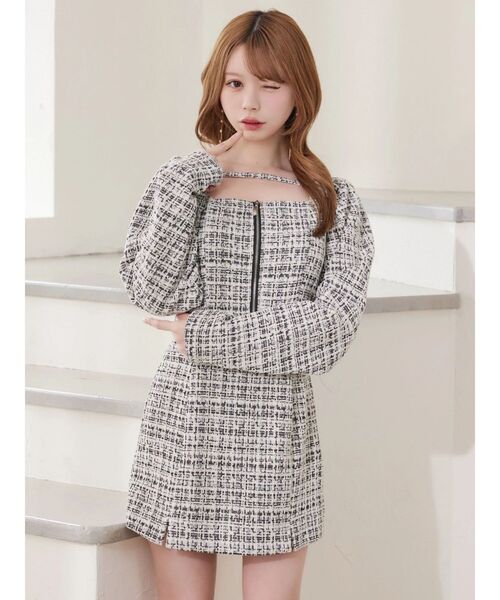 EATME（イートミー）の「【SETUP】ダブルスリットミニスカート（スカート・レディース・ピンク/ブルー/ブラック・FREE）」の13枚目の写真