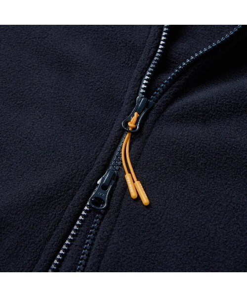 NEW ERA（ニューエラ）の「ニューエラ  GF FLEECE FULL ZIP JACKET NVY（ブルゾン・メンズ・ネイビー・M/L/LL）」の5枚目の写真