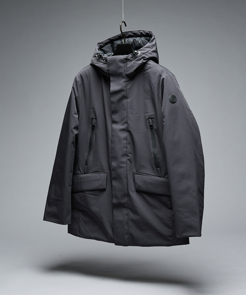 CAPEHORN（ケープホーン）の「【CAPE HORN】NOLASCO フーデット ダウンジャケット / ダウンコート（ダウンジャケット/コート・メンズ・ブラック・46/48/50）」の3枚目の写真