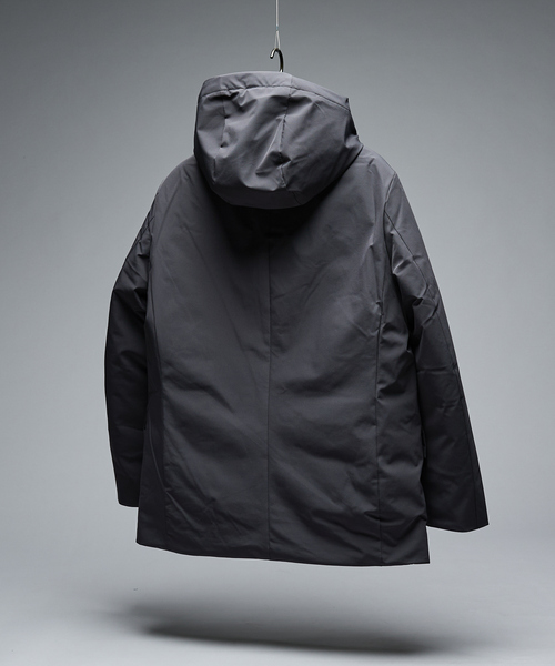 CAPEHORN（ケープホーン）の「【CAPE HORN】NOLASCO フーデット ダウンジャケット / ダウンコート（ダウンジャケット/コート・メンズ・ブラック・46/48/50）」の4枚目の写真