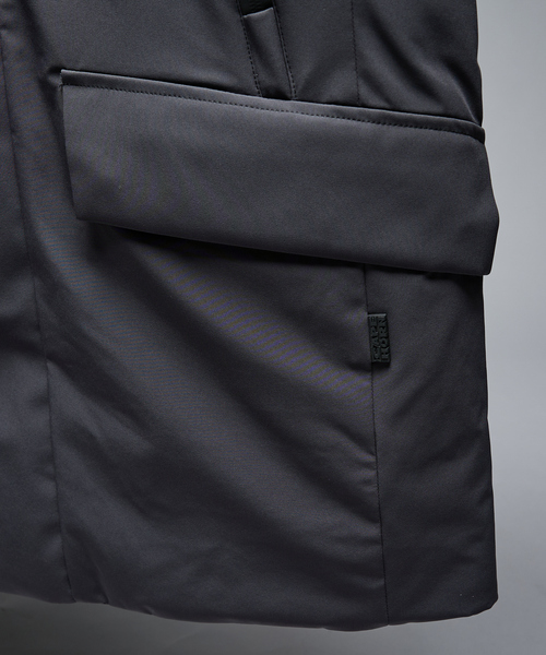 CAPEHORN（ケープホーン）の「【CAPE HORN】NOLASCO フーデット ダウンジャケット / ダウンコート（ダウンジャケット/コート・メンズ・ブラック・46/48/50）」の7枚目の写真