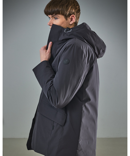 CAPEHORN（ケープホーン）の「【CAPE HORN】NOLASCO フーデット ダウンジャケット / ダウンコート（ダウンジャケット/コート・メンズ・ブラック・46/48/50）」の15枚目の写真